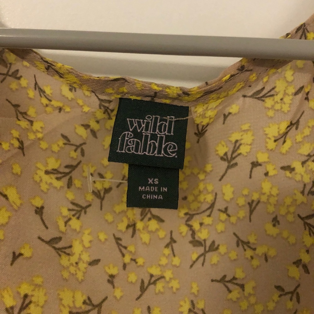 Wild fable long, sundress